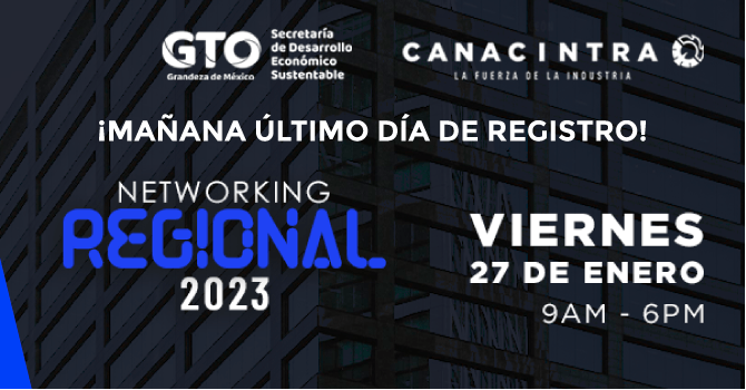 La especialidad de CANACINTRA León es el Networking, por eso este año decidimos hacerlo en grande invitando a nuestros aliados de Celaya, Irapuato, Aguascalientes, Zacatecas, Querétaro, San Juan del Rio, y San Luis Potosí.