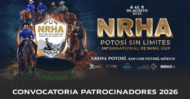 CONVOCATORIA PATROCINADORES 2026 \r\n: NRHA INTERNACIONAL REINING \r\nCUP.